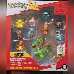 Pokemon Battle Ready Figure Multi-Pack - 10 Figures